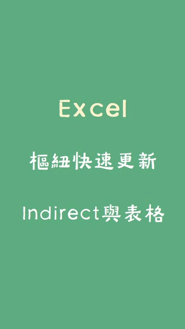 #Excel公式大全#Indirect函數教學
樞紐分析表自動更新：高效率必學的1個大絕招

IG1：樞紐分析表更新，2種方法更新報表
IG2：計算資料有多少筆，Counta用法
IG3：公式引用最終武器，Indirect進階用法
IG4：2種方法樞紐分析表快速更新

文章閱讀：
https://zanzan.tw/archives/4174

歡迎加入Line社群，口袋裡的Excel小教室！
http://link.zanzan.tw/3rebze